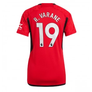Manchester United Raphael Varane #19 Domaci Dres za Ženska 2023-24 Kratak Rukavima